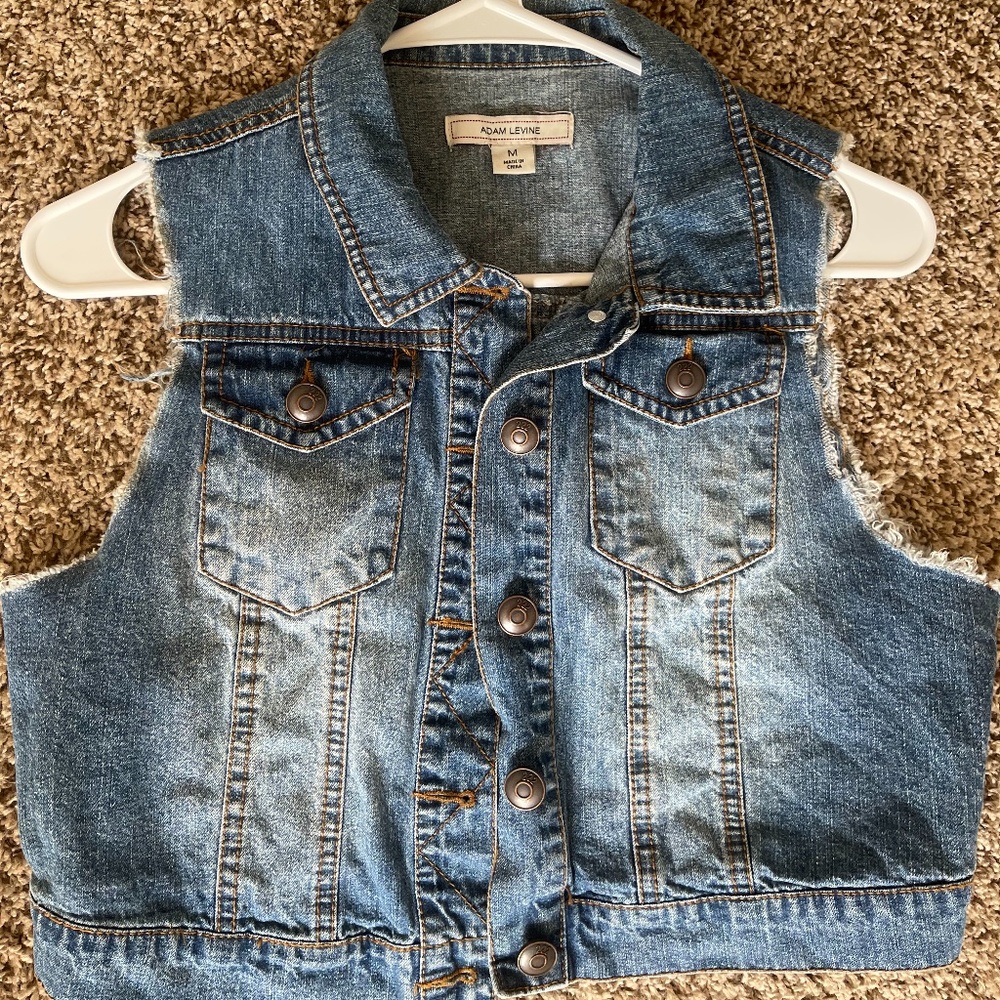 Adam Levine Demin Jacket size medium
